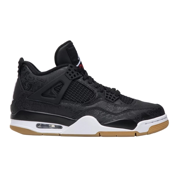 Air Jordan 4 Retro SE Laser Black Gum (30th Anniversary) 10Mens